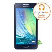 Samsung-Galaxy A3 Black (Silver-67145)