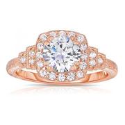 Buy Online True Romance Vintage Style Engagement Ring