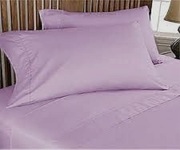 Buy Egyptian Cotton Lilac Flat Sheet Hotel Quality