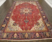 Buy Traditional Persian Tabriz Rug 10.6X7.4