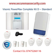 VISONIC POWERMAX COMPLETE KIT D - STANDARD ALARM SYSTEM HOME BUSINESS 