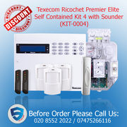Texecom Ricochet Premier Elite Self Contained Kit 4 with Sounder in UK