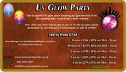 Uv glow party | Funomenalparties Ltd