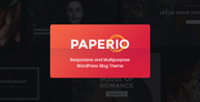 Paperio - Responsive and Multipurpose WordPress Blog Theme