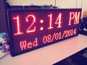LED Displays with GPS timing technology
