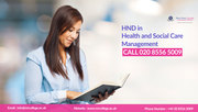 HND Health and Social Care Course in London