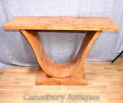Art Deco Ogee Console Table Hall Tables 1920s Interiors