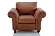 Buy Oakland Faux Leather Armchair at Furniture Stop UK