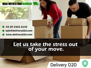 Man and Van Service - DeliveryD2D -  442033222142