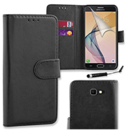 PU Leather Flip Case Cover For Samsung Galaxy J5