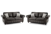 Obtain Oakland Faux Leather Sofa Set at a Convenient Price