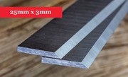 Planer Knives 25mm x 3mm - 1 Pair Online Low Cost 