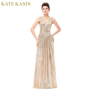 Be fashionable with Long Sequin Evening Dress