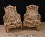 Buy Beautiful Pair French Arm Chairs at relevant price