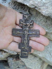 Ancient cross,  amulets of ancient Kievan Rus.