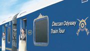 The Deccan Odyssey luxury train in India