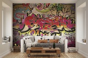Shop For Beautiful City Graffiti Wallpaper At Affordable Price				