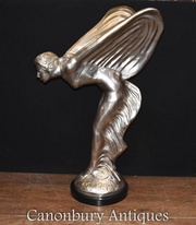 Buy Large Rolls Royce Bronze - Spirit of Ecstacy Art Nouveau Statue