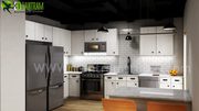 Modern Small Kitchen Desing Ideas By Yantram 3d interior designers