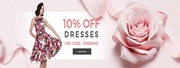 10% off on dresses - Hearts & Roses London