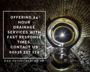Offering 24 Hour Drainage Services With Fast Response Times, Contact Us