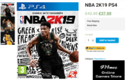 Buy with Best Price the Ultimate Edition NBA 2K19 PS4 Video Game
