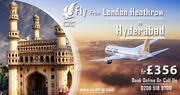 Gulf flights from London-heathrow to hyderabad