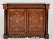 Antique William IV Cabinet Sideboard in Rosewood