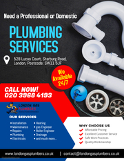 24 hours Plumbing service,  Emergency Plumber - 020 8877 3363
