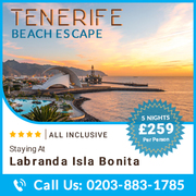Tenerife Beach Escapes @ £259pp | Super Escapes Travel