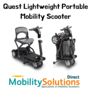 Buy Quest Lightweight Portable Mobility Scooter for Active Lifestyle