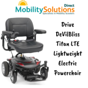 Get Drive DeVilBliss Titan LTE Lightweight Electric Powerchair Online