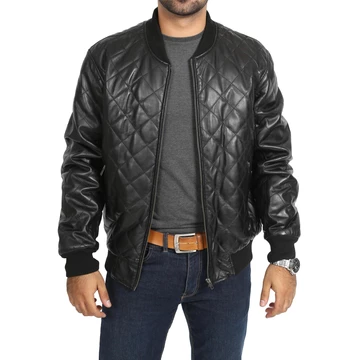 Get New Collection of Mens Bomber Leather Jackets in UK