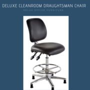 Deluxe Cleanroom Draughtsman Chair