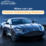Vehicle Outstanding Finance Check