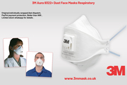 CORONA VIRUS 3M 9322 Aura Particulate Respirator FFP2 Face Mask 
