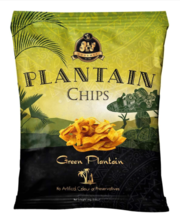 Olu Olu Green Plantain Chips With Salt 60g (2.11oz) (Box Of 24)