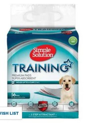 Simple Solution Puppy Training Pads 56 Pack