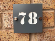 Shop for the personalised house signs at One Of A Kind Design UK