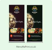 Roller Banner Pull Up Banner Pop Up Banner MenuMa Print