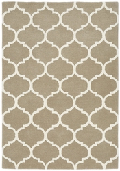 Albany Rug by Asiatic Carpets in Ogee Camel Design - Rugs UK