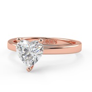 Delphine- Solitaire Diamond Engagement Ring