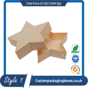 Custom Star-Shaped Box UK