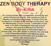 The Professional Body Therapist in London