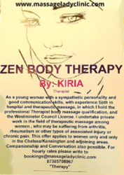 The Professional Body Massage Therapist in London