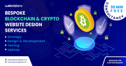 Bespoke Blockchain & Crypto Website Design Services! - Webvizion