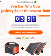 Get a Jackery Solar Generator 1000!