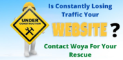 Website Is Constantly Losing Traffic? Contact Woya For Your Rescue