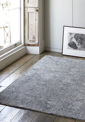 Camden Rug by Asiatic carpets in Black/White Colour