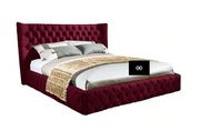 Bed with winged headboard- interiordepot.co.uk